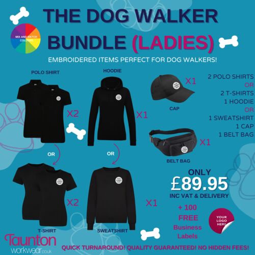 The Dog Walker Bundle (Ladies Fit) Thumbnail