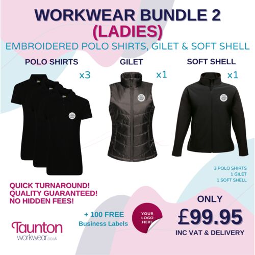 Women's Embroidered Workwear Bundle 2 Thumbnail