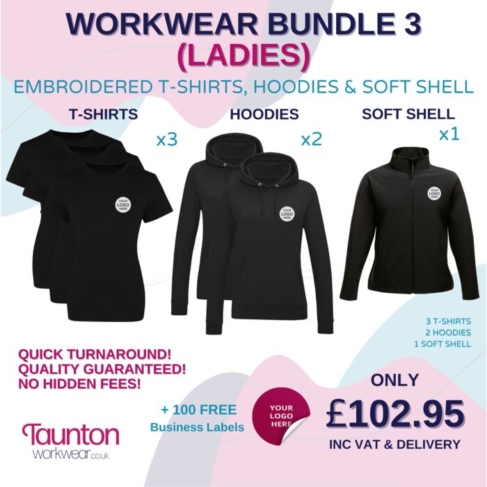 Women's Embroidered Workwear Bundle 3 Thumbnail