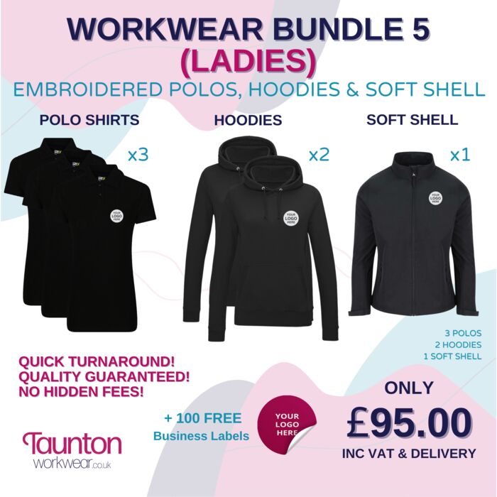 Women's Embroidered Workwear Bundle 5 Thumbnail