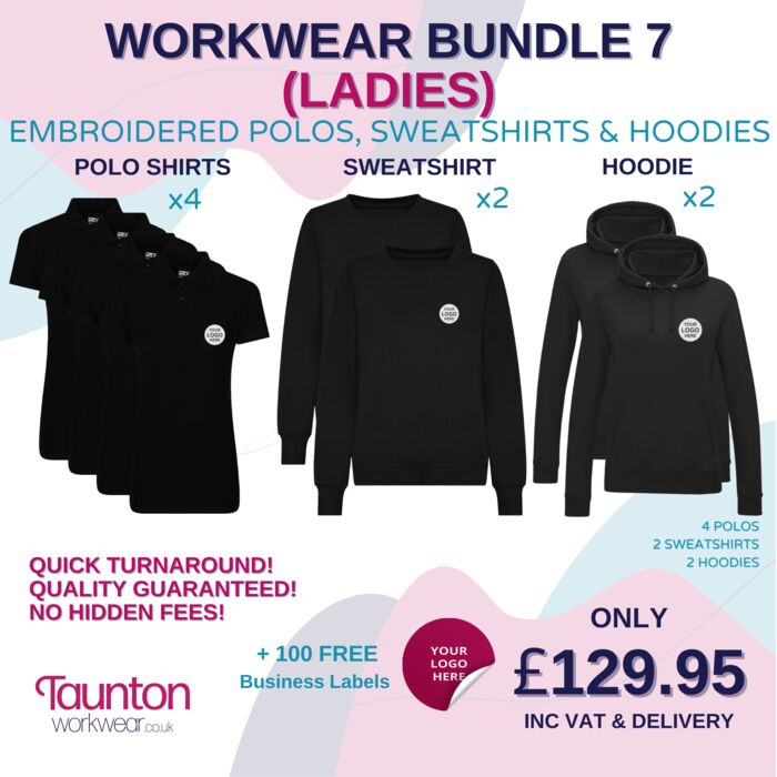 Women's Embroidered Workwear Bundle 7 Thumbnail