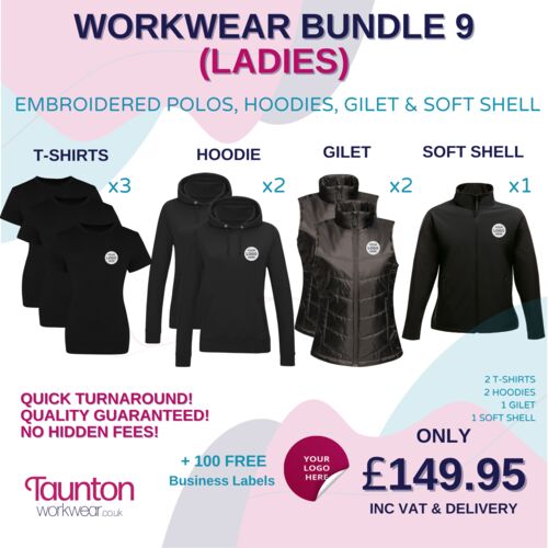 Women's Embroidered Workwear Bundle 9 Thumbnail