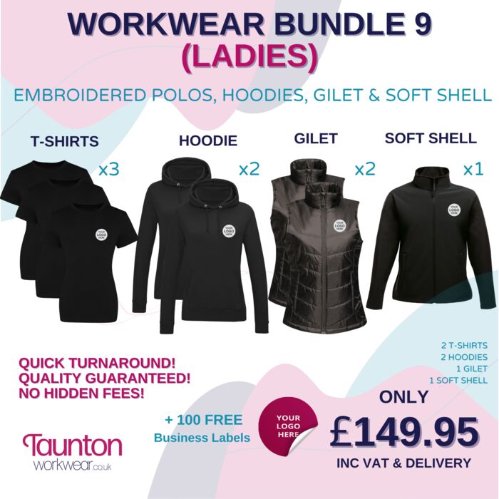 Women's Embroidered Workwear Bundle 9 Thumbnail
