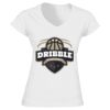 Softstyle™ women's v-neck t-shirt Thumbnail