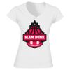 Softstyle™ women's v-neck t-shirt Thumbnail