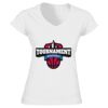 Softstyle™ women's v-neck t-shirt Thumbnail