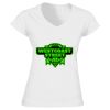 Softstyle™ women's v-neck t-shirt Thumbnail