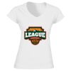 Softstyle™ women's v-neck t-shirt Thumbnail