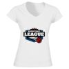 Softstyle™ women's v-neck t-shirt Thumbnail