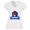 Softstyle™ women's v-neck t-shirt Thumbnail