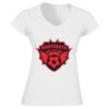 Softstyle™ women's v-neck t-shirt Thumbnail