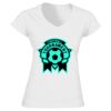 Softstyle™ women's v-neck t-shirt Thumbnail