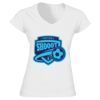 Softstyle™ women's v-neck t-shirt Thumbnail