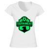 Softstyle™ women's v-neck t-shirt Thumbnail