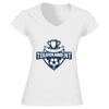 Softstyle™ women's v-neck t-shirt Thumbnail