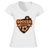 Softstyle™ women's v-neck t-shirt Thumbnail