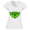 Softstyle™ women's v-neck t-shirt Thumbnail