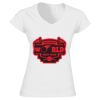 Softstyle™ women's v-neck t-shirt Thumbnail