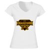 Softstyle™ women's v-neck t-shirt Thumbnail