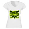 Softstyle™ women's v-neck t-shirt Thumbnail