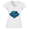 Softstyle™ women's v-neck t-shirt Thumbnail