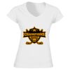 Softstyle™ women's v-neck t-shirt Thumbnail