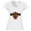 Softstyle™ women's v-neck t-shirt Thumbnail