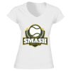 Softstyle™ women's v-neck t-shirt Thumbnail