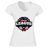 Softstyle™ women's v-neck t-shirt Thumbnail