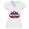 Softstyle™ women's v-neck t-shirt Thumbnail