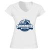 Softstyle™ women's v-neck t-shirt Thumbnail