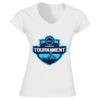 Softstyle™ women's v-neck t-shirt Thumbnail