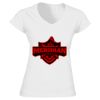 Softstyle™ women's v-neck t-shirt Thumbnail