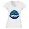 Softstyle™ women's v-neck t-shirt Thumbnail