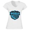 Softstyle™ women's v-neck t-shirt Thumbnail