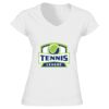 Softstyle™ women's v-neck t-shirt Thumbnail