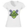 Softstyle™ women's v-neck t-shirt Thumbnail