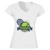 Softstyle™ women's v-neck t-shirt Thumbnail