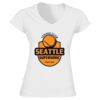 Softstyle™ women's v-neck t-shirt Thumbnail