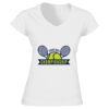 Softstyle™ women's v-neck t-shirt Thumbnail