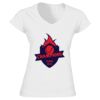 Softstyle™ women's v-neck t-shirt Thumbnail