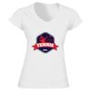 Softstyle™ women's v-neck t-shirt Thumbnail