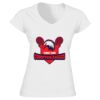 Softstyle™ women's v-neck t-shirt Thumbnail