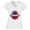 Softstyle™ women's v-neck t-shirt Thumbnail