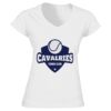 Softstyle™ women's v-neck t-shirt Thumbnail