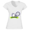 Softstyle™ women's v-neck t-shirt Thumbnail