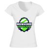 Softstyle™ women's v-neck t-shirt Thumbnail