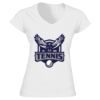 Softstyle™ women's v-neck t-shirt Thumbnail