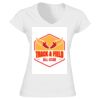 Softstyle™ women's v-neck t-shirt Thumbnail