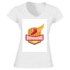 Softstyle™ women's v-neck t-shirt Thumbnail